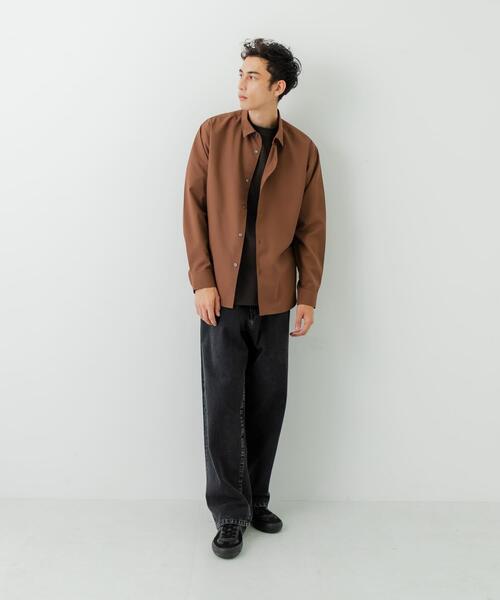 URBAN RESEARCH(アーバンリサーチ)の「Typewriter Washed Shirts(シャツ/ブラウス・メンズ・ベージュ/ネイビー/ブラウン/オフホワイト・MEDIUM/LARGE)」の11枚目の写真