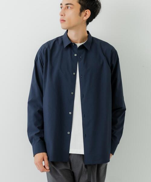 URBAN RESEARCH(アーバンリサーチ)の「Typewriter Washed Shirts(シャツ/ブラウス・メンズ・ベージュ/ネイビー/ブラウン/オフホワイト・MEDIUM/LARGE)」の15枚目の写真