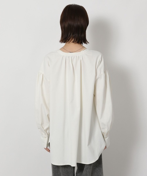 LAKOLE(ラコレ)の「レースアップブラウス / 588565(シャツ/ブラウス・レディース・オフホワイト/ネイビー/ブラウン/ベージュ系その他・FREE)」の16枚目の写真