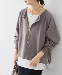 RIVE DROITE | 【新色追加/抜け感◎】ハーフZIPスウェット(スウェット)