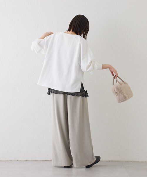 【試着のみ】RIVE DROITE リブドロワ ハーフZIP スウェット 予約【新色追加/抜け感◎】ハーフZIPスウェット | RIVE DROITE