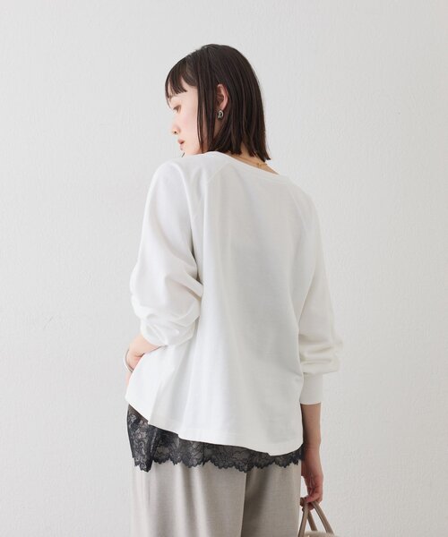 予約【新色追加/抜け感◎】ハーフZIPスウェット（スウェット）｜RIVE