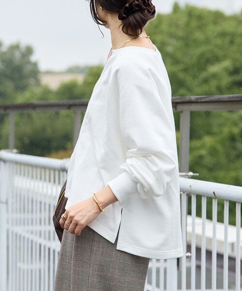 新色追加/抜け感◎】ハーフZIPスウェット（スウェット）｜RIVE DROITE