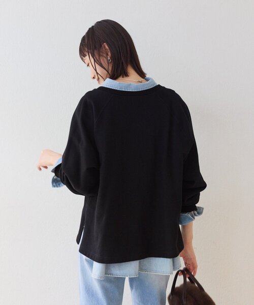 新色追加/抜け感◎】ハーフZIPスウェット（スウェット）｜RIVE DROITE