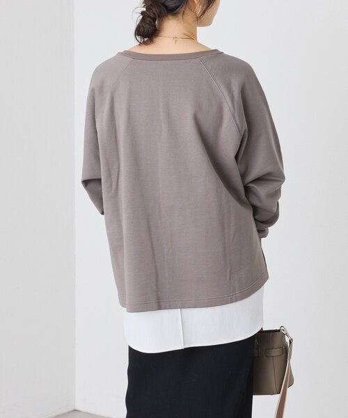 【試着のみ】RIVE DROITE リブドロワ ハーフZIP スウェット 予約【新色追加/抜け感◎】ハーフZIPスウェット（スウェット）｜RIVE