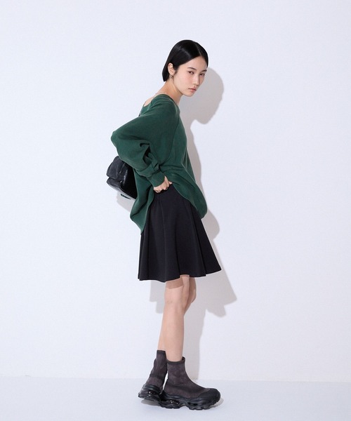 JEANASIS（ジーナシス）の「サーキュラーミニスカート/592719（スカート・レディース・グレー/ブラック・FREE）」の15枚目の写真