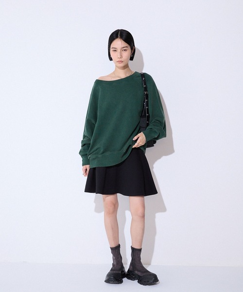 JEANASIS（ジーナシス）の「サーキュラーミニスカート/592719（スカート・レディース・グレー/ブラック・FREE）」の16枚目の写真