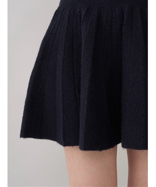 ホルターフレアニットミニワンピース（ワンピース）｜Darich