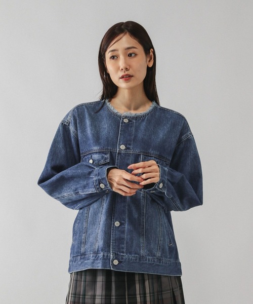 セール】軽やかGOODデニムジャケット/575194（デニムジャケット