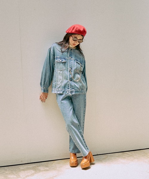 セール】軽やかGOODデニムジャケット/575194（デニムジャケット