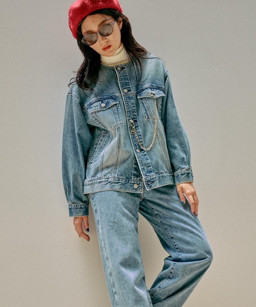 セール】軽やかGOODデニムジャケット/575194（デニムジャケット