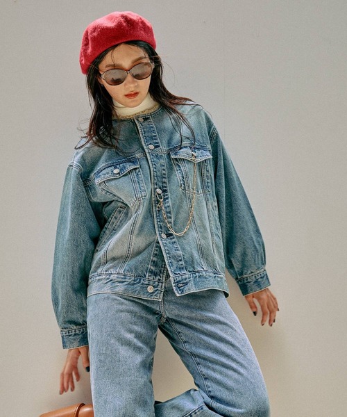 セール】軽やかGOODデニムジャケット/575194（デニムジャケット