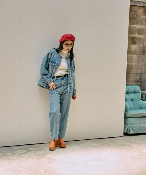 セール】軽やかGOODデニムジャケット/575194（デニムジャケット