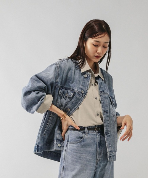 セール】軽やかGOODデニムジャケット/575194（デニムジャケット