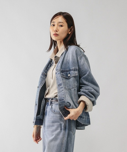 セール】軽やかGOODデニムジャケット/575194（デニムジャケット