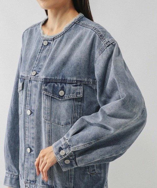 セール】軽やかGOODデニムジャケット/575194（デニムジャケット