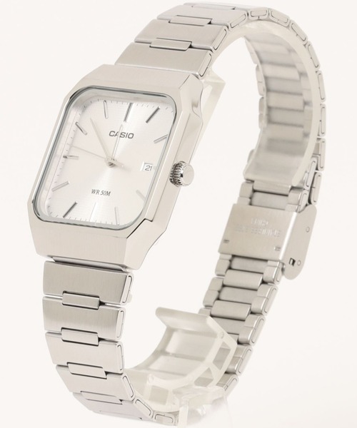 CASIO カシオ/ 腕時計 アナログ クォーツ メタルベルト 50メートル防水