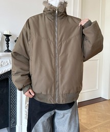 EFFECTION（エフェクション）の「【FVLMEN】stand neck fur zip jacket/スタンドネック ファー ジップ ジャケット（ブルゾン）」