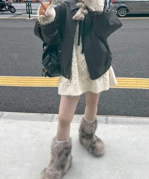 ファーブーツ（ブーツ）｜Alley Tokyo（アリートーキョー）の