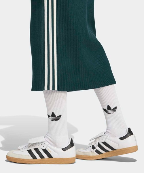 アディカラー ニット スリーストライプス スカート / アディダス