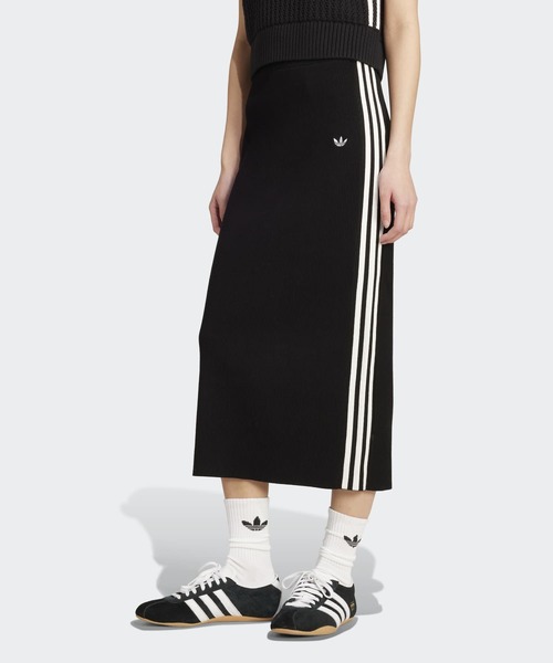 アディダス オリジナルス（adidas originals）/adidas Originals/アディカラー ニット スリーストライプス スカート アディカラー ニット スリーストライプス スカート / アディダス