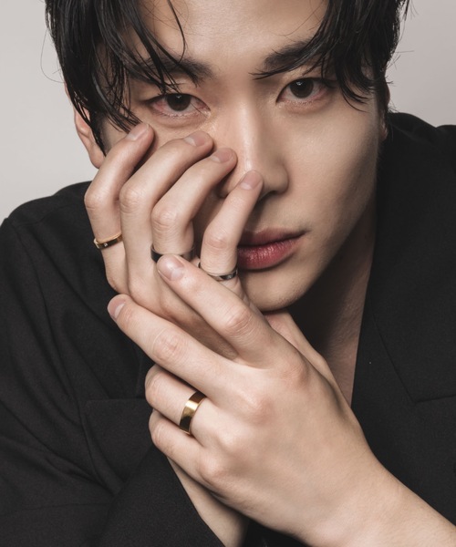 muku(ムク)の「RING/MAT SQUARE(リング・メンズ・シルバー/GOLD・15 /19)」の3枚目の写真