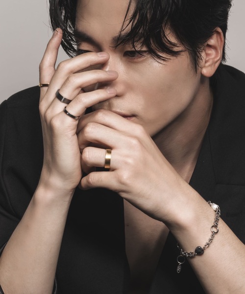 muku(ムク)の「RING/MAT SQUARE(リング・メンズ・シルバー/GOLD・15 /19)」の21枚目の写真