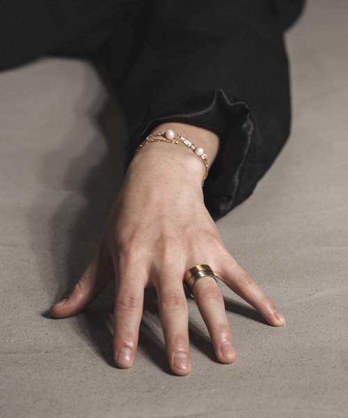 muku(ムク)の「RING/MAT SQUARE(リング・メンズ・シルバー/GOLD・15 /19)」の19枚目の写真