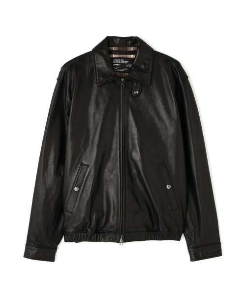 AVIREX（アヴィレックス）の「GOAT VEGE SWING TOP / ゴート ベジ スイングトップ / AVIREX / アヴィレックス（ブルゾン・メンズ・ブラウン/ブラック・XX-LARGE/X-LARGE/LARGE/MEDIUM）」の2枚目の写真