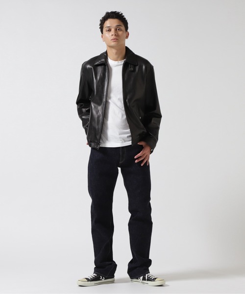 AVIREX（アヴィレックス）の「GOAT VEGE SWING TOP / ゴート ベジ スイングトップ / AVIREX / アヴィレックス（ブルゾン・メンズ・ブラウン/ブラック・XX-LARGE/X-LARGE/LARGE/MEDIUM）」の21枚目の写真