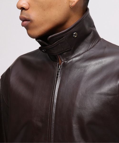 AVIREX（アヴィレックス）の「GOAT VEGE SWING TOP / ゴート ベジ スイングトップ / AVIREX / アヴィレックス（ブルゾン・メンズ・ブラウン/ブラック・XX-LARGE/X-LARGE/LARGE/MEDIUM）」の11枚目の写真