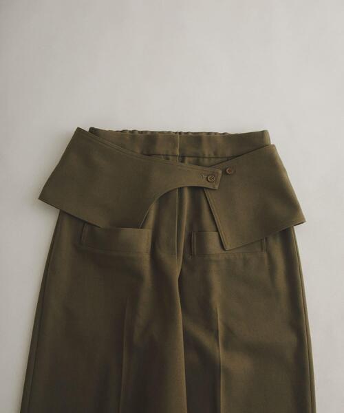 LAATO（ラート）の「front pocket wide pants（その他パンツ・レディース・ライトブラウン/ブラウン・MEDIUM/TALL）」の10枚目の写真