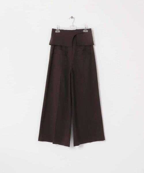 LAATO（ラート）の「front pocket wide pants（その他パンツ・レディース・ライトブラウン/ブラウン・MEDIUM/TALL）」の3枚目の写真