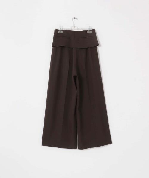 LAATO（ラート）の「front pocket wide pants（その他パンツ・レディース・ライトブラウン/ブラウン・MEDIUM/TALL）」の6枚目の写真