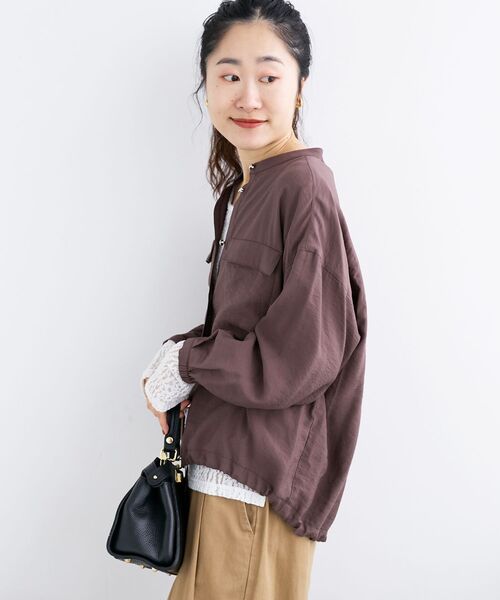 le.coeur blanc(ルクールブラン)の「ヴィンテージライクドロストブラウス(シャツ/ブラウス・レディース・ブラウン/ダークグレー/オフホワイト/ピンク・38)」の19枚目の写真