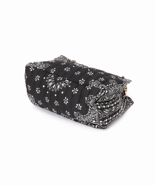 FRAMeWORK(フレームワーク)の「≪追加≫MALUS/マリュス バンダナキルティングショルダーバッグ 2(ショルダーバッグ・レディース・ブラック/ネイビー・FREE)」の18枚目の写真