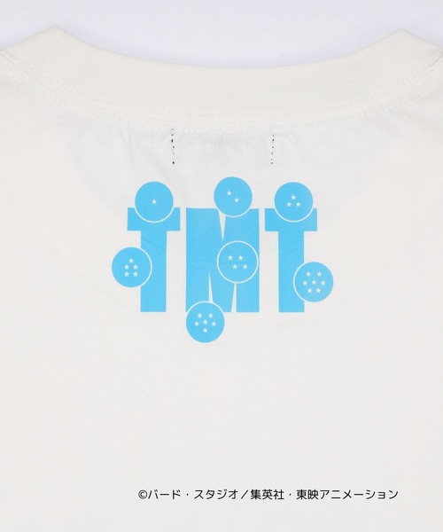 TMT（ティーエムティー）の「【TMT×ドラゴンボール】  コットンTシャツ（ブルマ②）（Tシャツ/カットソー・メンズ・ホワイト/カーキ・MEDIUM/LARGE/X-LARGE/XX-LARGE）」の4枚目の写真