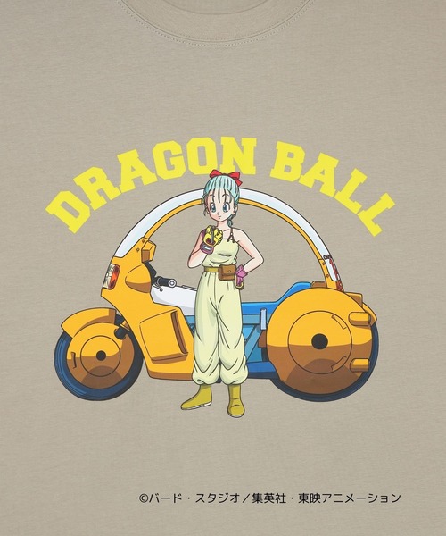 TMT（ティーエムティー）の「【TMT×ドラゴンボール】  コットンTシャツ（ブルマ②）（Tシャツ/カットソー・メンズ・ホワイト/カーキ・MEDIUM/LARGE/X-LARGE/XX-LARGE）」の6枚目の写真