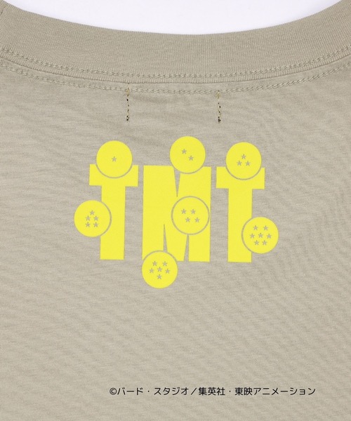 TMT（ティーエムティー）の「【TMT×ドラゴンボール】  コットンTシャツ（ブルマ②）（Tシャツ/カットソー・メンズ・ホワイト/カーキ・MEDIUM/LARGE/X-LARGE/XX-LARGE）」の7枚目の写真