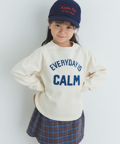 URBAN RESEARCH DOORS（アーバンリサーチドアーズ）の「『WEB/一部店舗限定サイズ』裏毛ロゴプルオーバー(KIDS)（Tシャツ/カットソー・キッズ・アイボリー/ベージュ・105/150/120/135）」の11枚目の写真