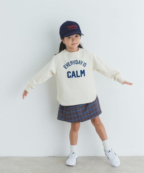 URBAN RESEARCH DOORS（アーバンリサーチドアーズ）の「『WEB/一部店舗限定サイズ』裏毛ロゴプルオーバー(KIDS)（Tシャツ/カットソー・キッズ・アイボリー/ベージュ・105/150/120/135）」の9枚目の写真