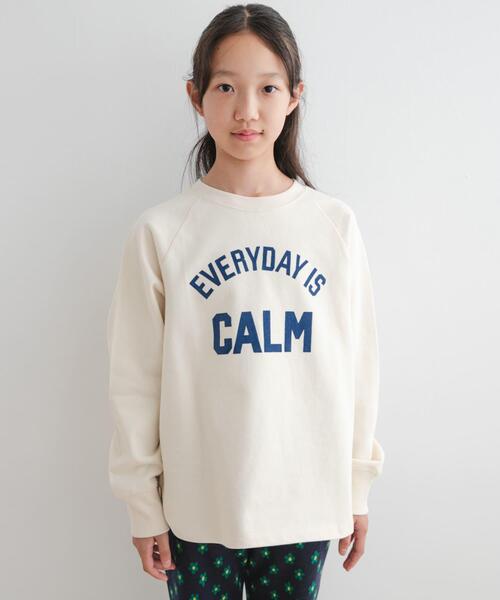 URBAN RESEARCH DOORS（アーバンリサーチドアーズ）の「『WEB/一部店舗限定サイズ』裏毛ロゴプルオーバー(KIDS)（Tシャツ/カットソー・キッズ・アイボリー/ベージュ・105/150/120/135）」の5枚目の写真