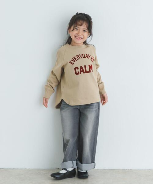 URBAN RESEARCH DOORS（アーバンリサーチドアーズ）の「『WEB/一部店舗限定サイズ』裏毛ロゴプルオーバー(KIDS)（Tシャツ/カットソー・キッズ・アイボリー/ベージュ・105/150/120/135）」の22枚目の写真