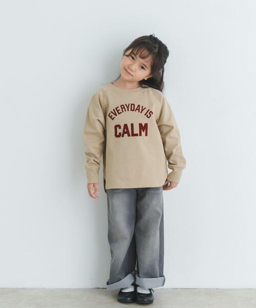 URBAN RESEARCH DOORS（アーバンリサーチドアーズ）の「『WEB/一部店舗限定サイズ』裏毛ロゴプルオーバー(KIDS)（Tシャツ/カットソー・キッズ・アイボリー/ベージュ・105/150/120/135）」の19枚目の写真