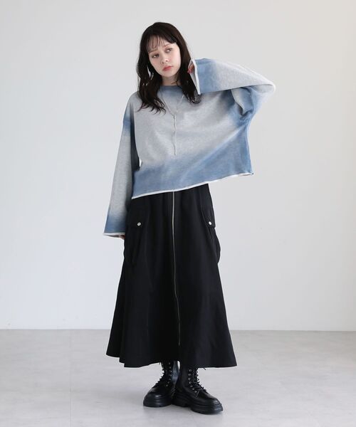 Sugar spoon（シュガースプーン）の「・SUGAR SPOON ミリタリーフレアスカート（スカート・レディース・カーキ/ブラック/ブラウン・FREE）」の22枚目の写真