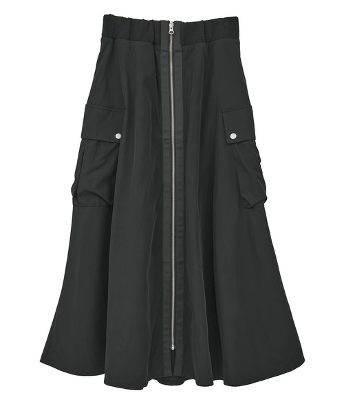 Sugar spoon（シュガースプーン）の「・SUGAR SPOON ミリタリーフレアスカート（スカート・レディース・カーキ/ブラック/ブラウン・FREE）」の16枚目の写真