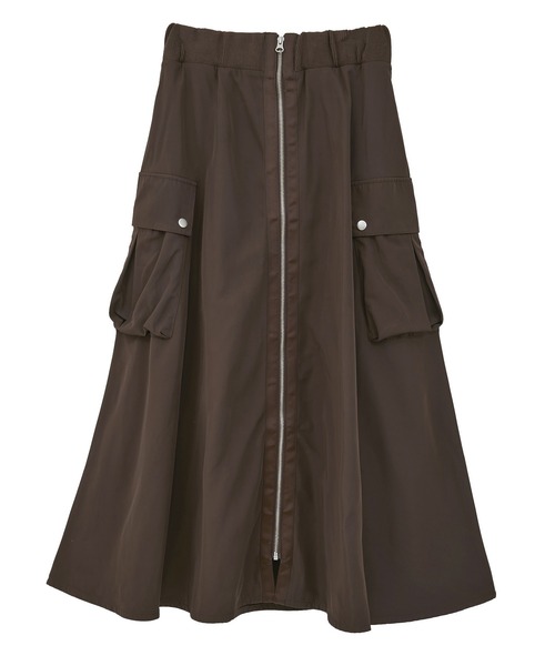 Sugar spoon（シュガースプーン）の「・SUGAR SPOON ミリタリーフレアスカート（スカート・レディース・カーキ/ブラック/ブラウン・FREE）」の17枚目の写真