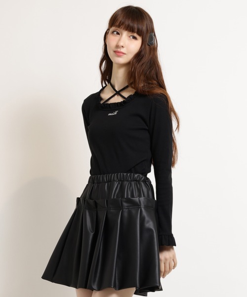 MILK（ミルク）の「Cross トップス（Tシャツ/カットソー・レディース・C/D/A/B・FREE）」の4枚目の写真