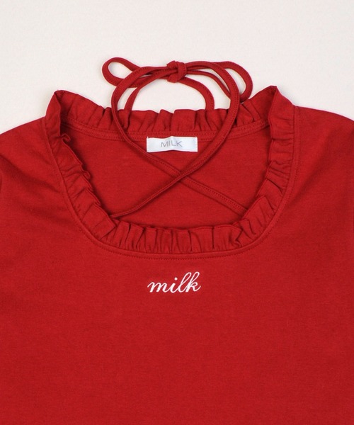 MILK（ミルク）の「Cross トップス（Tシャツ/カットソー・レディース・C/D/A/B・FREE）」の12枚目の写真
