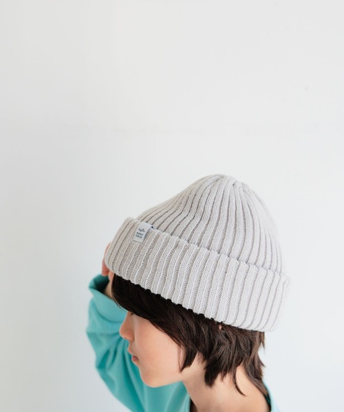 BAYFLOW（ベイフロー）の「[新色登場☆5色展開！]カラーニットワッチ(KIDS)（ニットキャップ/ビーニー・キッズ・オレンジ/パープル/ライトグレー/ライトグリーン/ブラック・MEDIUM/LARGE）」の15枚目の写真